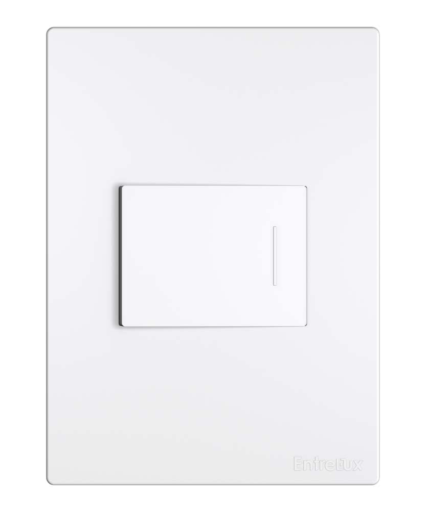 Classic 4×2 interruptor medio branco
